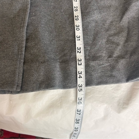 EVERLANE The Dream Coat Ponte Knit Oversized Gray Jacket Size M - Picture 13 of 13